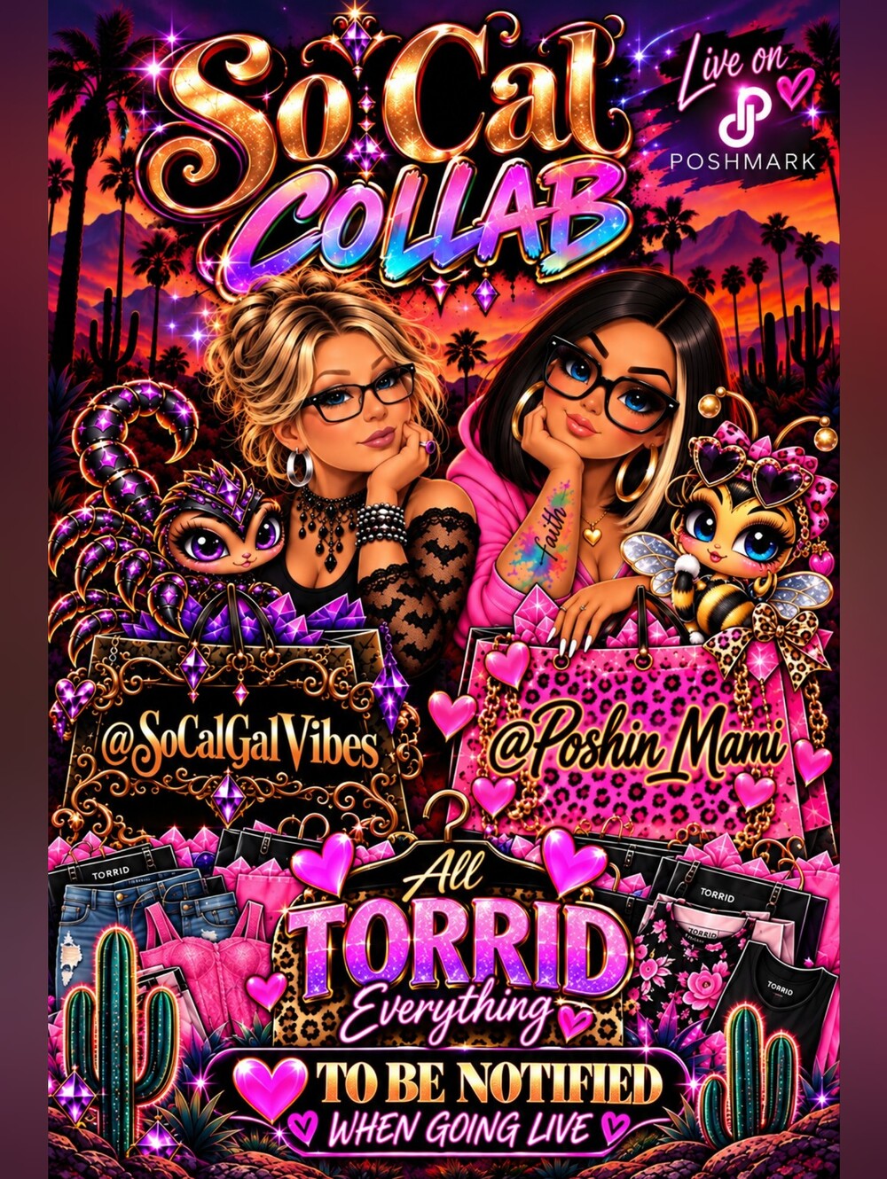 🦂🌞SOCAL COLLAB~ ALL "TORRID" EVERYTHING🌞🦂